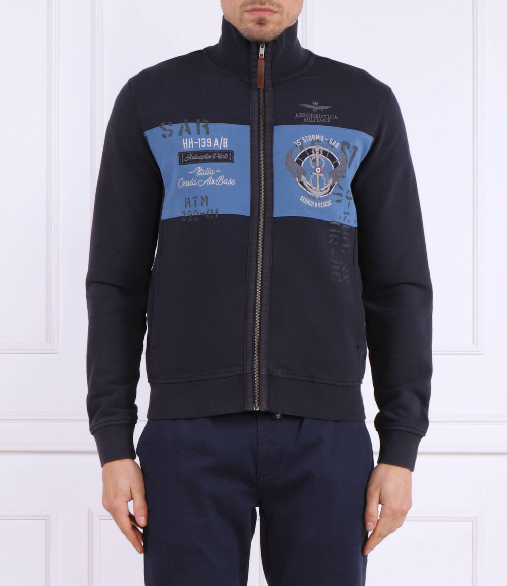 Худи Aeronautica Militare - темно-синий(FE1764F494)