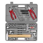 Набор слесарно-шоферского инструмента "Универсал-2", пластиковый бокс (НИЗ)