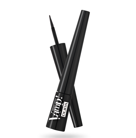 Pupa Подводка для глаз Vamp! Definition Liner, с фетровым апликатором, тон №100, Черный, 2,5 мл