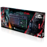 Набор игровой клавиатура+мышь+коврик SmartBuy RUSH Citadel черный (SBC-355553G-K)