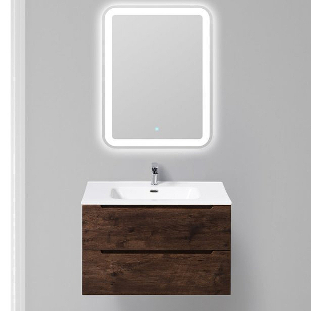 Тумба под раковину BelBagno Etna 80 ETNA-800-2C-SO-RW-P подвесная Rovere Moro