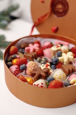 Шоколадный подарок на Новый год