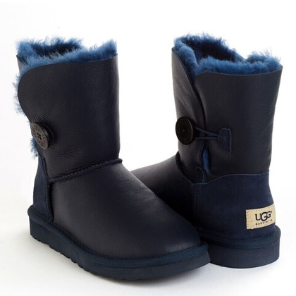 Угги Bailey Button Metallic Navy