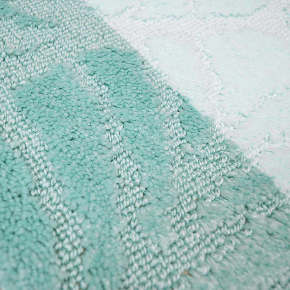 Коврик BOMBINI Zebra 50*80см (бирюзовый)