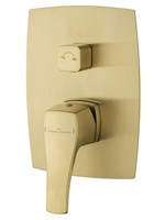 Душевая система встраиваемая WONZON & WOGHAND FLEX, Брашированное золото (WW-88939072-BG)