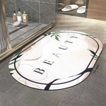 Коврик для ванной комнаты ZALEL 45х75 противоскользящее покрытие TY-001