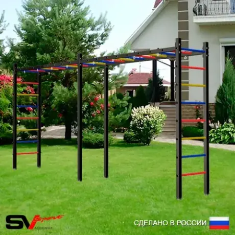 Уличные шведские стенки Sv Sport рукоход х 2
