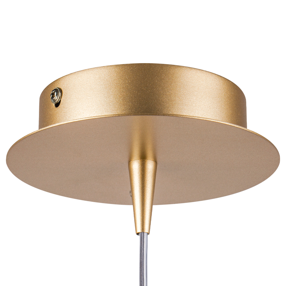 808028 Подвес FORMA 1х10W (led) E14 ШАМПАНЬ/ДЫМЧАТЫЙ