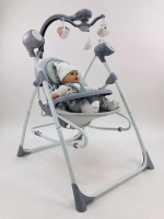 Стул для кормления -электрический качель LUXMOM 901 решётка