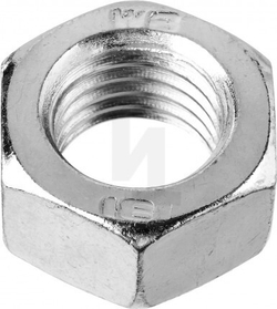 Гайка ЗУБР ГОСТ 5927-70, M5, 45 шт, кл. пр. 6, оцинкованная, 303556-05