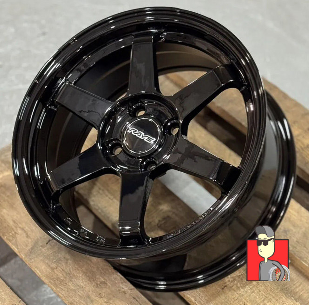 Комплект дисков Rays TE37 15x7 et38 4x100