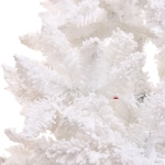 Ёлка «Звон вьюги» 120 см, ПВХ (278 веток), белый иней, Белый