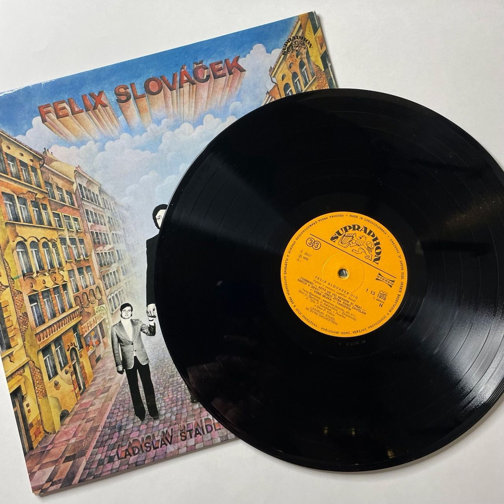 Винтажная виниловая пластинка LP Felix Slovacek, Ladislav Staidl Se Svym Orchestrem III (Чехословакия 1978)