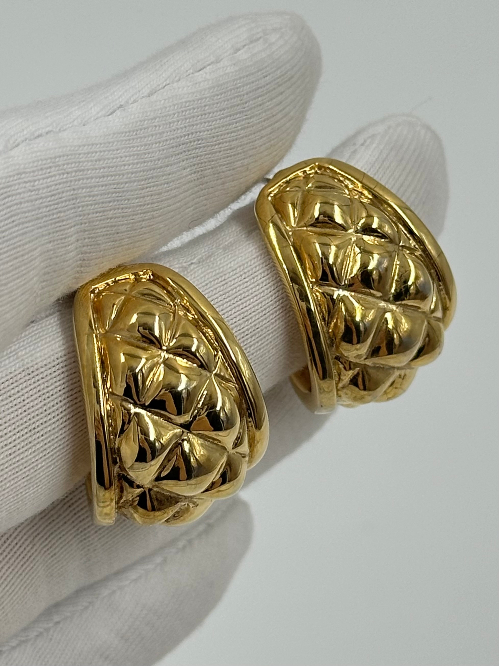 Серьги полукольца