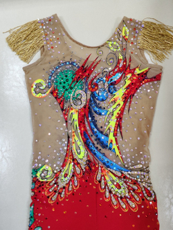 Комбинезон для выступлений 211-130524 (134-140 см)