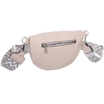 Сумка женская через плечо «ИМАНИ», цвет молочный, три кармана, 24*19*7*5см (лейбл Ultramarine)