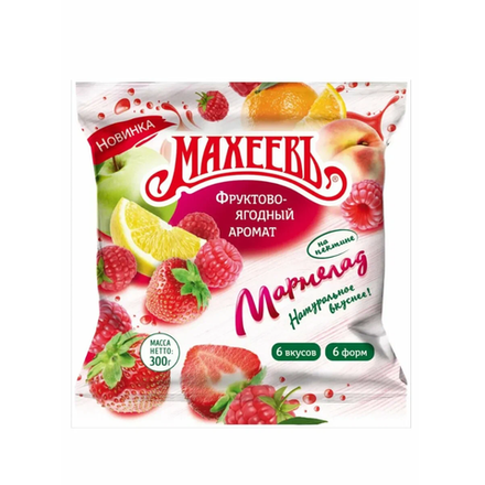 Мармелад желейный Фрукто-ягодный Махеевъ 300 гр