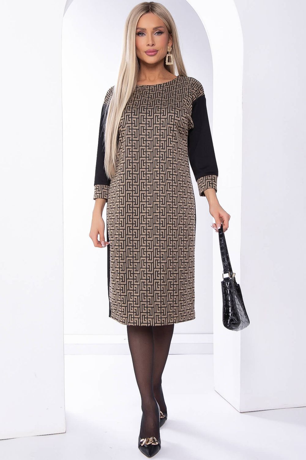 Платье "Греция" (песок) П8255 LT Collection (Акция)