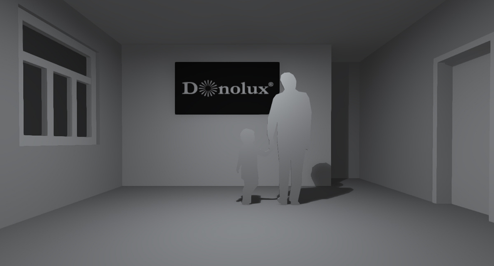 Светодиодный светильник для магнитного шинопровода, 24Вт