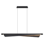 7017/24LA HIGHTECH ODL25 281 Подвесной светильник c сенсорн. выкл (диммер яркости) металл/акрил черн. брашинг IP20 24W CRI 90 3000K 220V LINEA