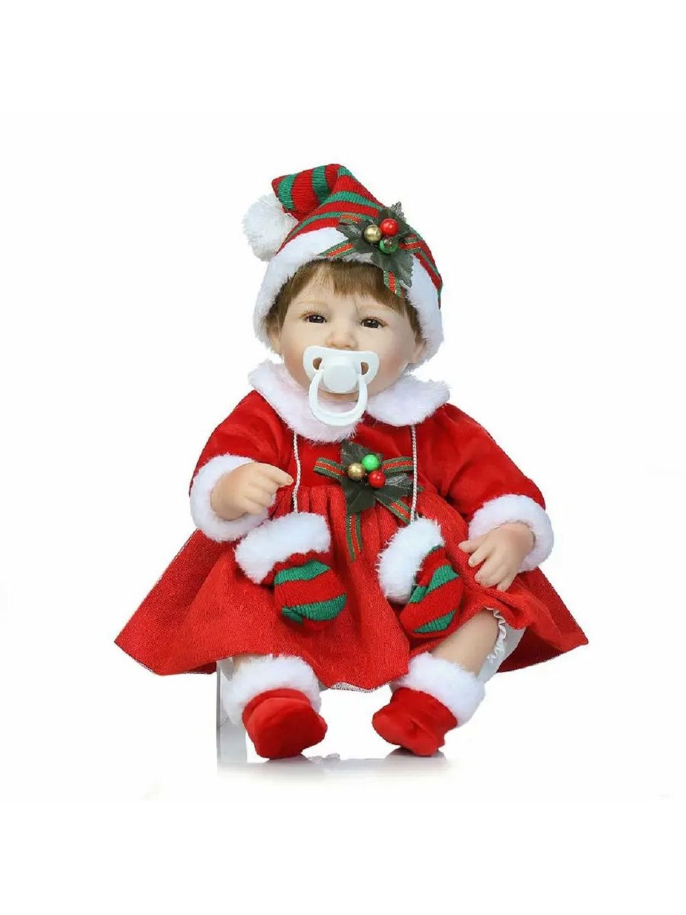 Кукла Реборн мягконабивная 42см в пакете (FA-193)