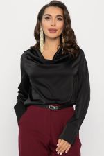 Блуза Шелковая сказка (черная) Б14379-33М LT Collection