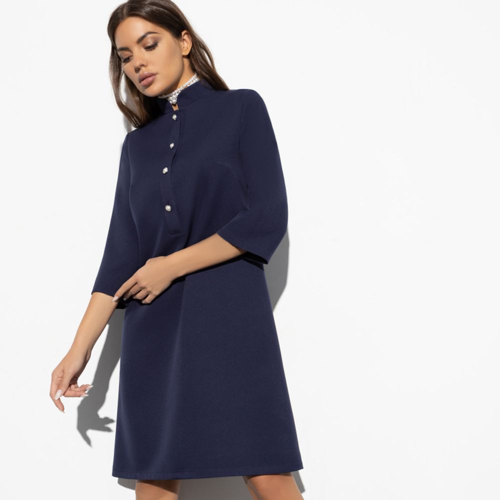 Платье Образец обаяния (dark blue) Charutti (Акция)