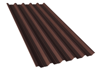 Профнастил RAL 8017 НС 44В Sokrof Базальт 0,5+*1000*