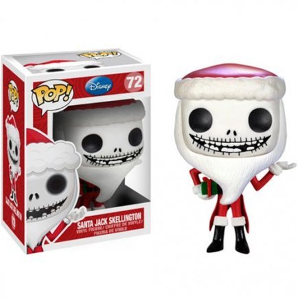 Фигурка Funko Pop Санта Джек Скеллингтон - Кошмар перед Рождеством (Nightmare Before Christmas - Santa Jack Skellington)