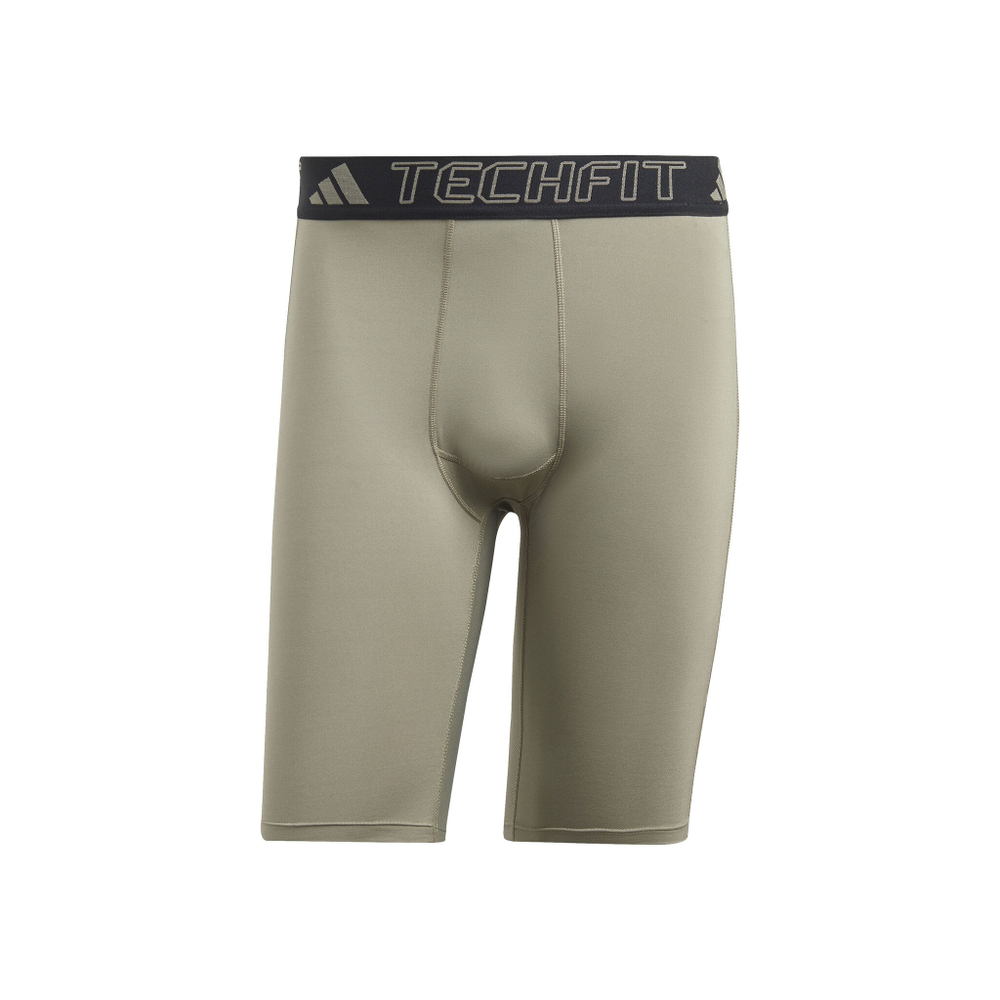 Мужские теннисные штаны adidas Techfit Training Short Tight Men - Olive, Black