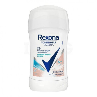 REXONA антиперс-карандаш Минеральная пудра (жен) 40мл