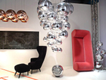 Pendant design lamp  Mirror Ball by Tom Dixon (Silver)