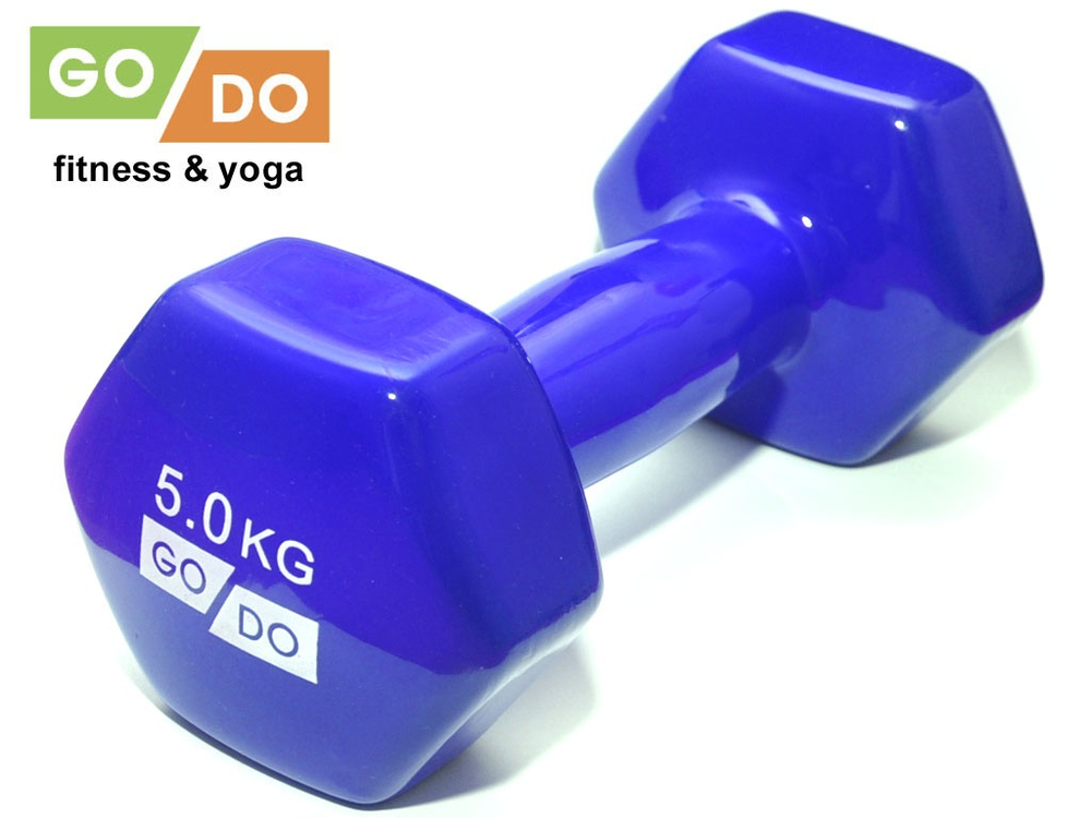 Гантель в виниловой оболочке GO DO
