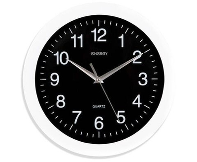 Часы настенные Energy EC-03, 27,5*3,8см (круглые) плавный ход, пластик, АА*1шт нет в компл