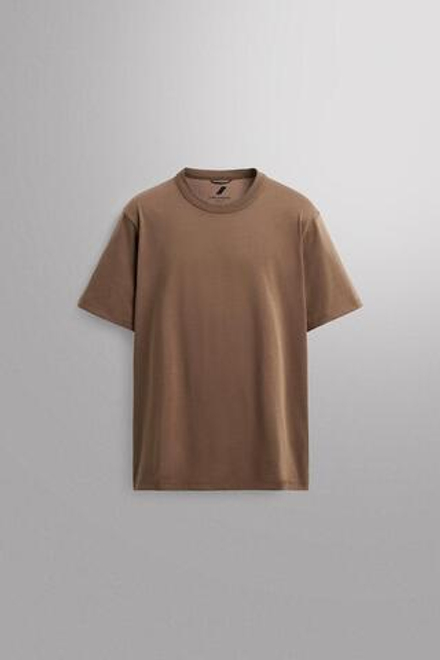 ZARA ФУТБОЛКА ДЛЯ ТРЕНИРОВОК COMFORT, ПЕСОЧНЫЙ