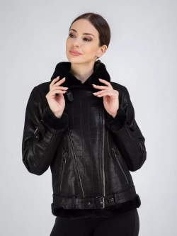 Дубленка авиатор натуральная зимняя