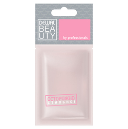 Резинка для волос Dewal Beauty DBR20 силиконовая, цветная, mix mini (50 шт)