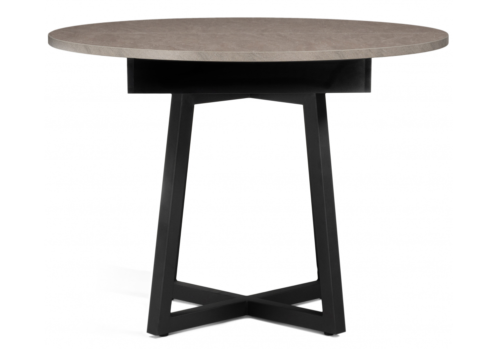 Стол деревянный Woodville Регна черный, бежевый