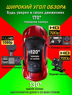 Видеорегистратор автомобильный, регистратор в машину и авто