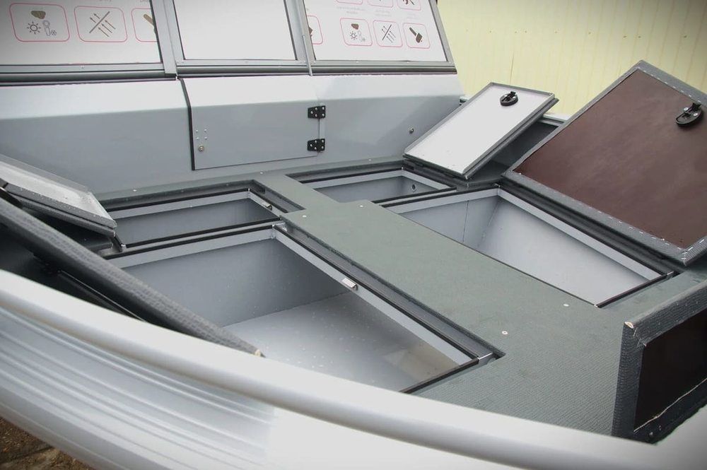 Катер-лодка алюминиевая ALUTON 490Fish