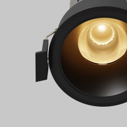 Светильник встраиваемый светодиодный Maytoni   DL123-10W-2.7K-B