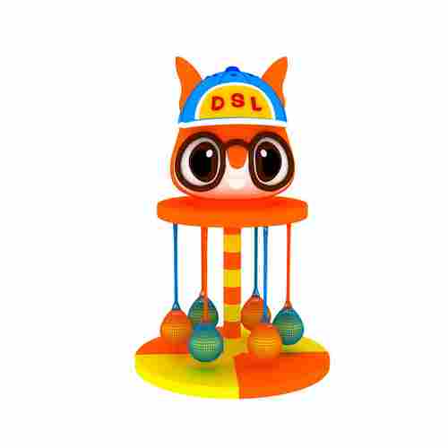 Детский аттракцион 4kids Карусель «Белочка» c электроприводом