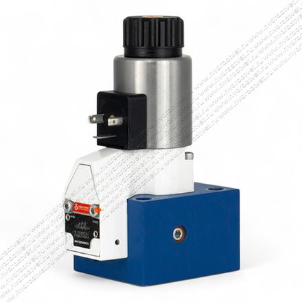 M-3SEW10C1X/630MG24N9K4 - Гидрораспределитель седельного типа Ду 10 с электроуправлением на 630 бар, схема C