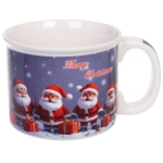 Бульонница керамическая 530мл «Дед Мороз»