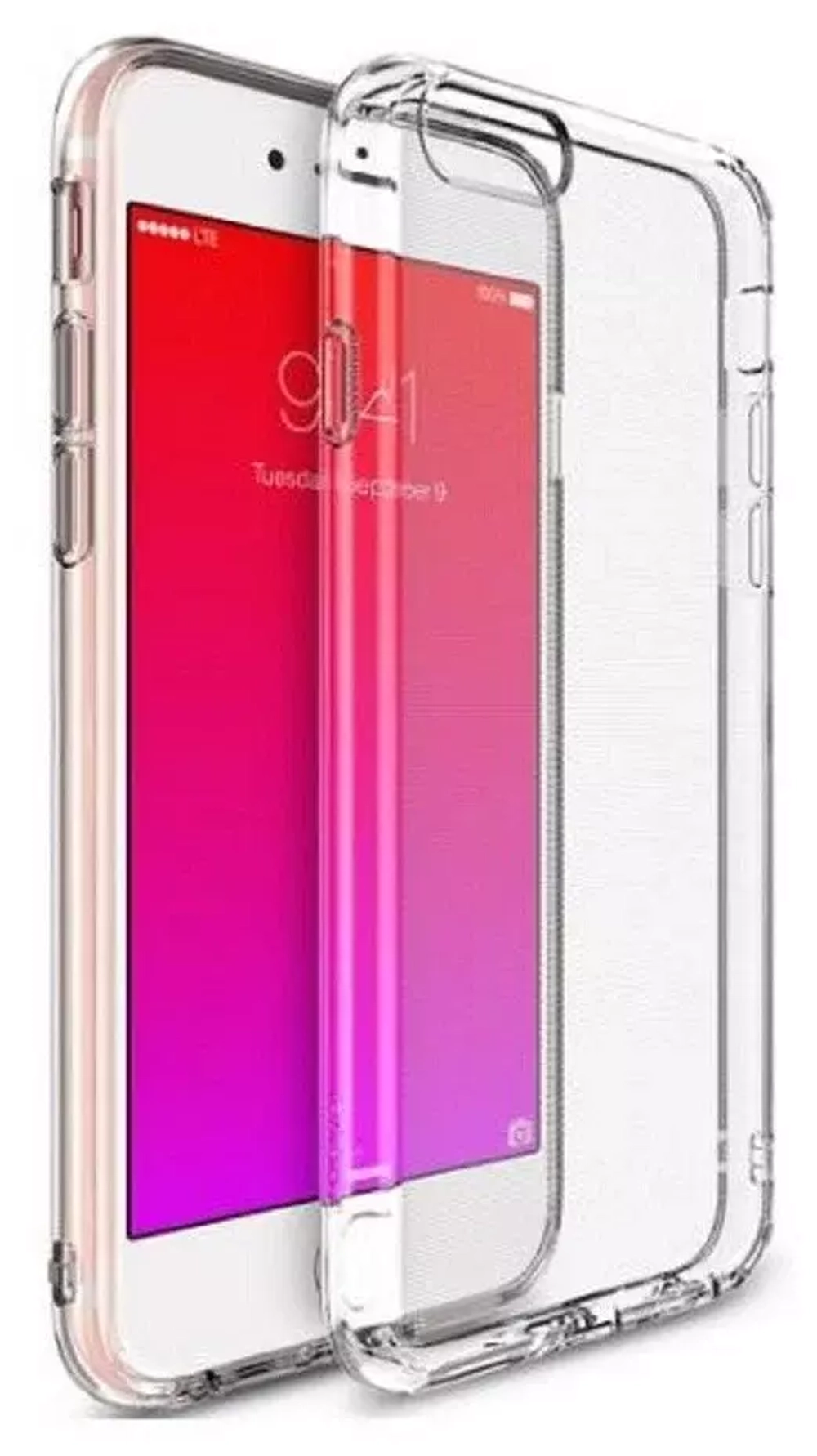 Чехол силиконовый для iPhone 6 Plus / 6S Plus прозрачный