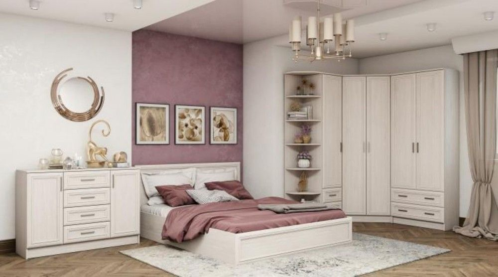 ПРИНЦЕССА Кровать 1,4 ЦРК.ПРН.15