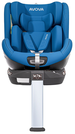 Автокресло Avova Swan Fix i-Size 0-1-2 (40-125 см, 0-25 кг) Summer Blue, синий