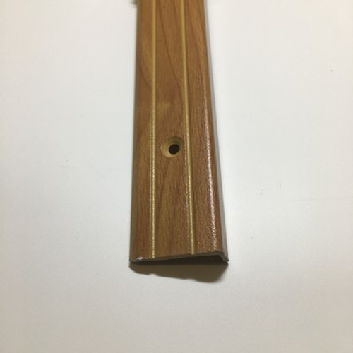 Порог-угол 24*10мм "Вега-Н" 1,5м Сосна декор алюм.