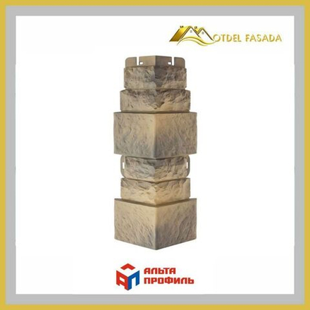 Угол наружный Альта Профиль "Кирпич Антик " Карфаген 450мм