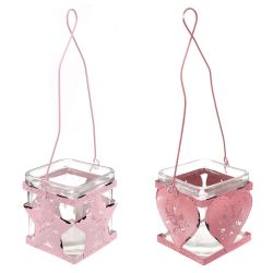 GAEM Подсвечник "Звезда/Сердце", D 7 см, L10 W7,5 H25 см